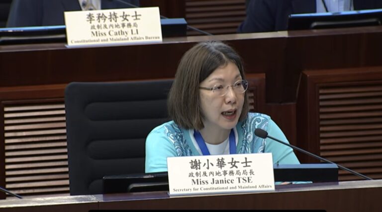 謝小華：已就首份「香港五年規劃」　開始收集意見並與內地部委進行溝通